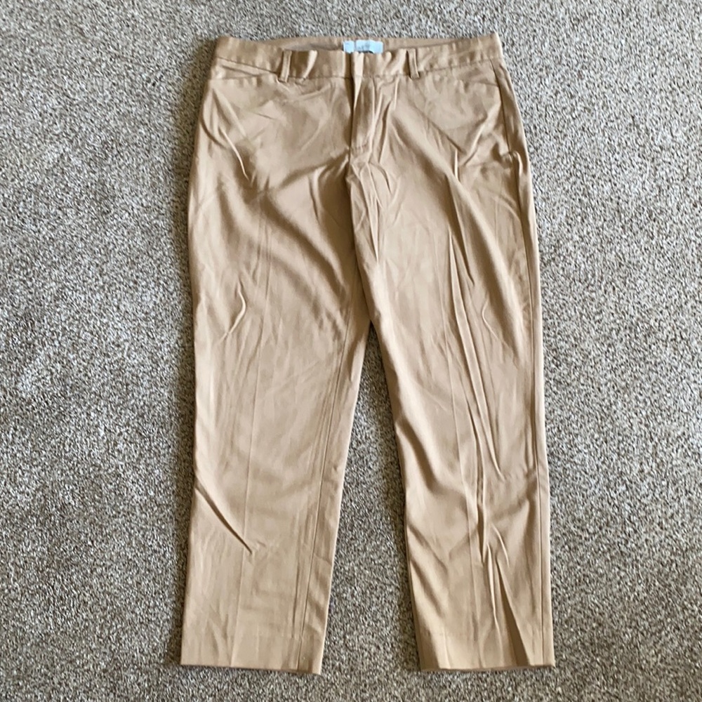 Tan Slimming Dress Pants